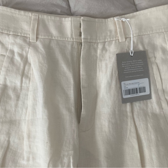 Everlane Way-High Linen Drape pants - Picture 8 of 16